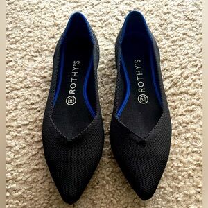 Rothy’s black flats - size 9